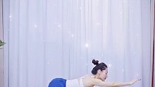 小荣看瑜伽，保持年轻的秘密 #瑜伽 做气质女神 小妙招，你确定不试试？ (10)