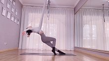 空中瑜伽（感受不一样的风采）