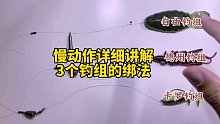 德州钓组卡莱罗纳钓组自由钓组，慢动作讲解，路亚新手入门教程。