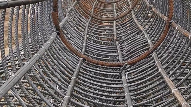 别墅区800桩钢筋笼加工