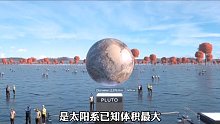 你知道每个太阳系的行星究竟有多大吗？看完颠覆了我的认知