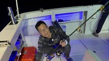 第一趟海钓之旅，深海一号钓金枪，挑战进货式钓鱼！成功上岸，生活费有了 (21)