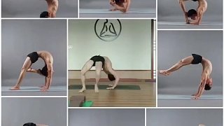 @小榮看瑜伽，瑜伽做的好，老公回家早，男人最愛的完美身材， 女神讓我們一起動(dòng)起來 (5)