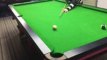 台球小李：借球入袋技巧教学 (1)