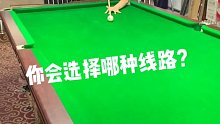 你会选择哪种线路呢？1／2／3／4