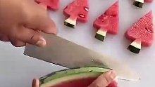 原来西瓜还可以这样切