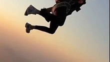 在空中稍你一段路。翼装飞行 极限运动 跳伞1739