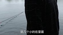 雨天钓草鱼很难，看我能否成功上岸盘老板。 (4)