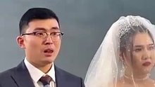 7年爱情长跑结束新郎牵手新娘泪洒婚礼现场。