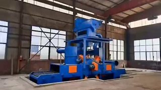 鄭州拋丸機廠家 網(wǎng)帶拋丸機 通過式拋丸機定制