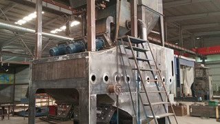 鋼板型材拋丸機(jī)  鄭州通過(guò)式拋丸機(jī)廠 自動(dòng)噴砂除銹機(jī)