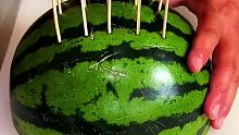 切西瓜你会了吗？