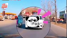 路遇老六逆向超车，绝不惯着你臭毛病