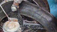 长这么大第一次看见这种电动车内胎
