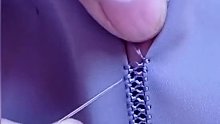 拉链式缝合~这手艺绝了
