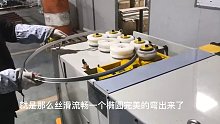 数控全自动铝型材折弯机视频铝型材弯管机视频液压滚圆机设备，扁铁扁钢角铁角钢一次成型卷法兰圆圈到位，