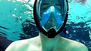 可以像在陆地上一样，用嘴巴和鼻子进行呼吸的潜水面罩，你见过吗？