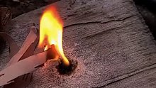 野外生火技巧，你学会了吗？
