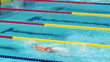 杭州亚残运会400米自由泳，浙江运动员徐海蛟夺得金牌!