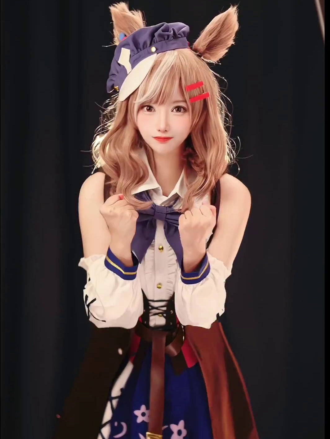大愚若智赛马娘待兼诗歌剧cos_虎牙直播_huya