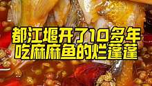 都江堰开了10多年的烂蓬蓬，专门做麻麻鱼