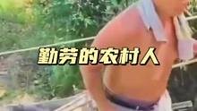 勤劳的农村人