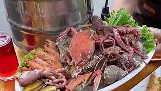 青島來(lái)一年，肚子胖三圈
