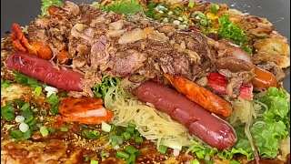在東北 卷餅都能當(dāng)枕頭了??！