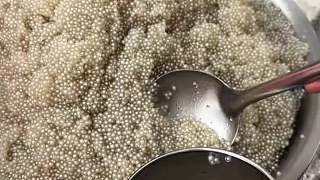 薯粉丸糖水 這個夏天一定要喝薯粉丸糖水
