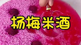 吃不完的楊梅 給它做成楊梅米酒 甘甜多汁 嘎嘎好喝