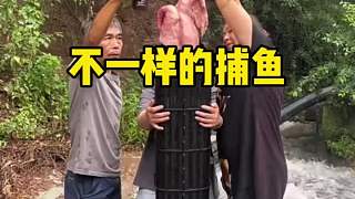 這種捕魚(yú)的方法你們見(jiàn)過(guò)嗎