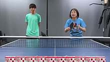 极限乒乓球挑战，比平谁能在最短的时间内打倒全部盒子