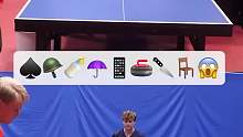 极限乒乓球挑战，谁能用各种道具打球，就能赢得一百美刀