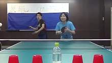 极限乒乓球挑战赛，谁能以最短的时间完成，就能赢得一万日元