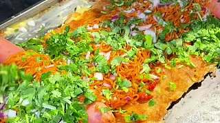 200一份的烤冷面！你們覺(jué)得值不值？