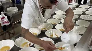 起猛了 看見“大哥”給我下餛飩