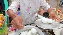 印度街头美食，炒鸡蛋