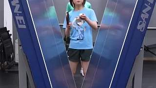 極限乒乓球挑戰(zhàn)，誰能讓球反彈出最多次誰就贏。