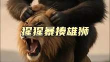 猩猩暴揍雄狮