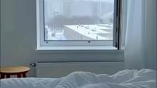 男人睡觉时突然被一只翅膀的雪鸮吓醒，后来它们因此建立起友谊