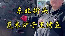 东北街边大姐的烤苞米炉子里，万物皆可烤