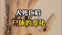 人s亡后s体的变化
