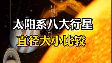 带你了解太阳系八大行星大小比较