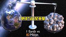 秤一下地球与其他星星的重量