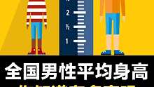 全国男性的平均身高排行榜来啦