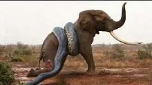大象与巨蟒的终极对决史诗般的战斗!野生动物攻击!