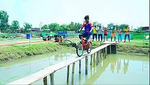 骑行挑战，失败就要接受惩罚