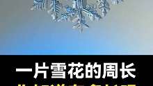 一片雪花的周长竟然那么长？