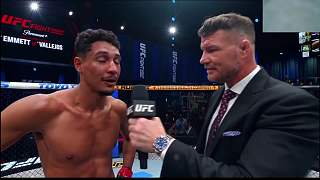 UFC選手下巴骨折終止比賽