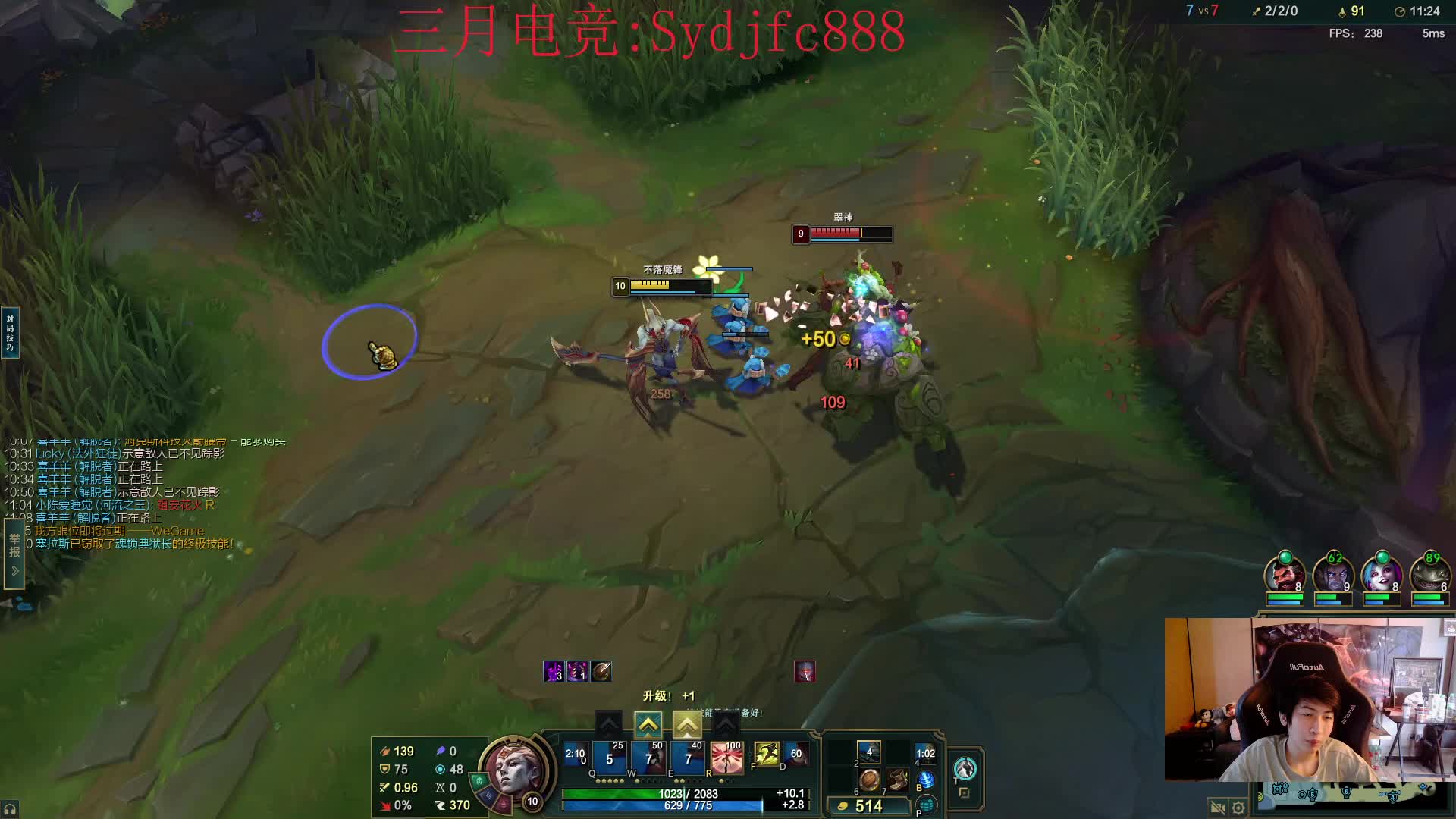 攻击翠神时质疑视野机制